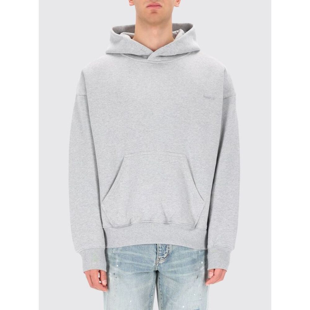Purple Sweatshirt Men Grey